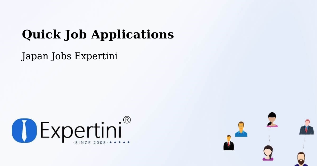 Quick Apply Feature – Ono - Japan Jobs Expertini