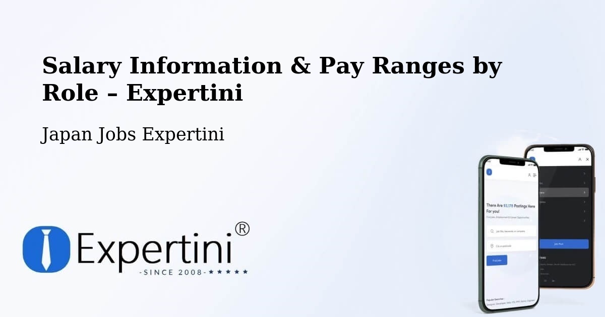 Salary Information & Pay Ranges – Ono - Ono, Japan Jobs Expertini