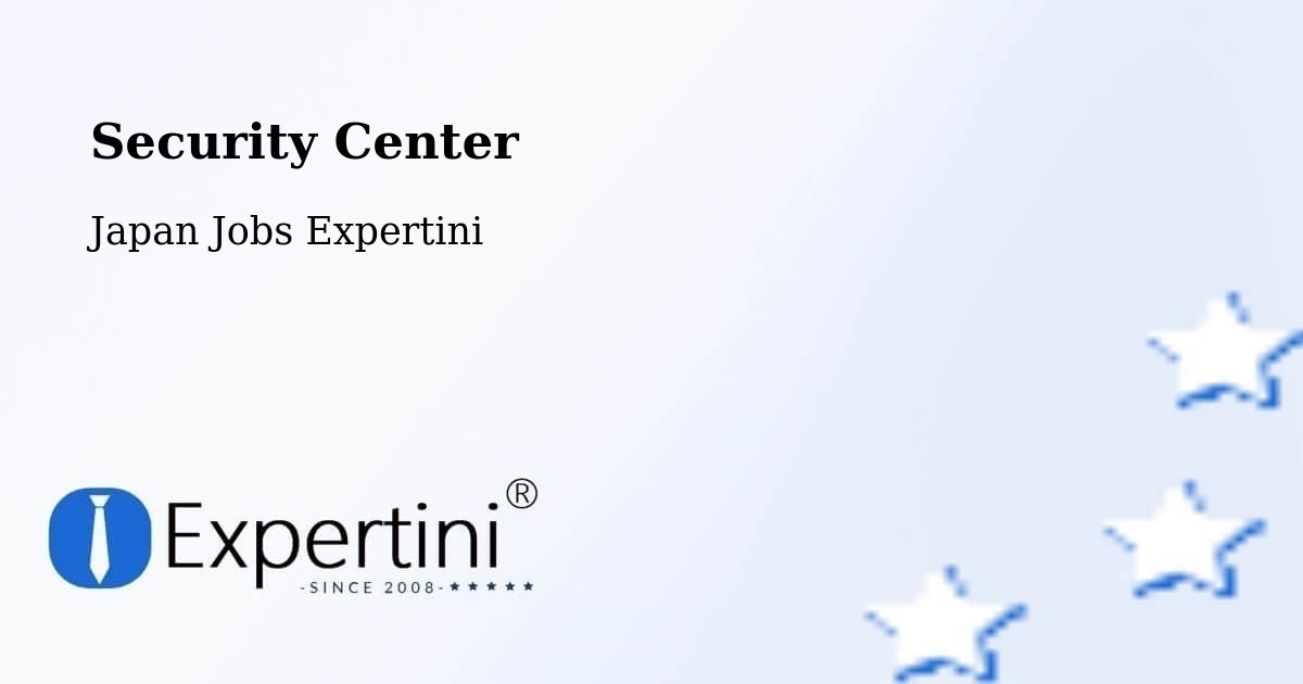 Security & Compliance – Ono - Japan Jobs Expertini